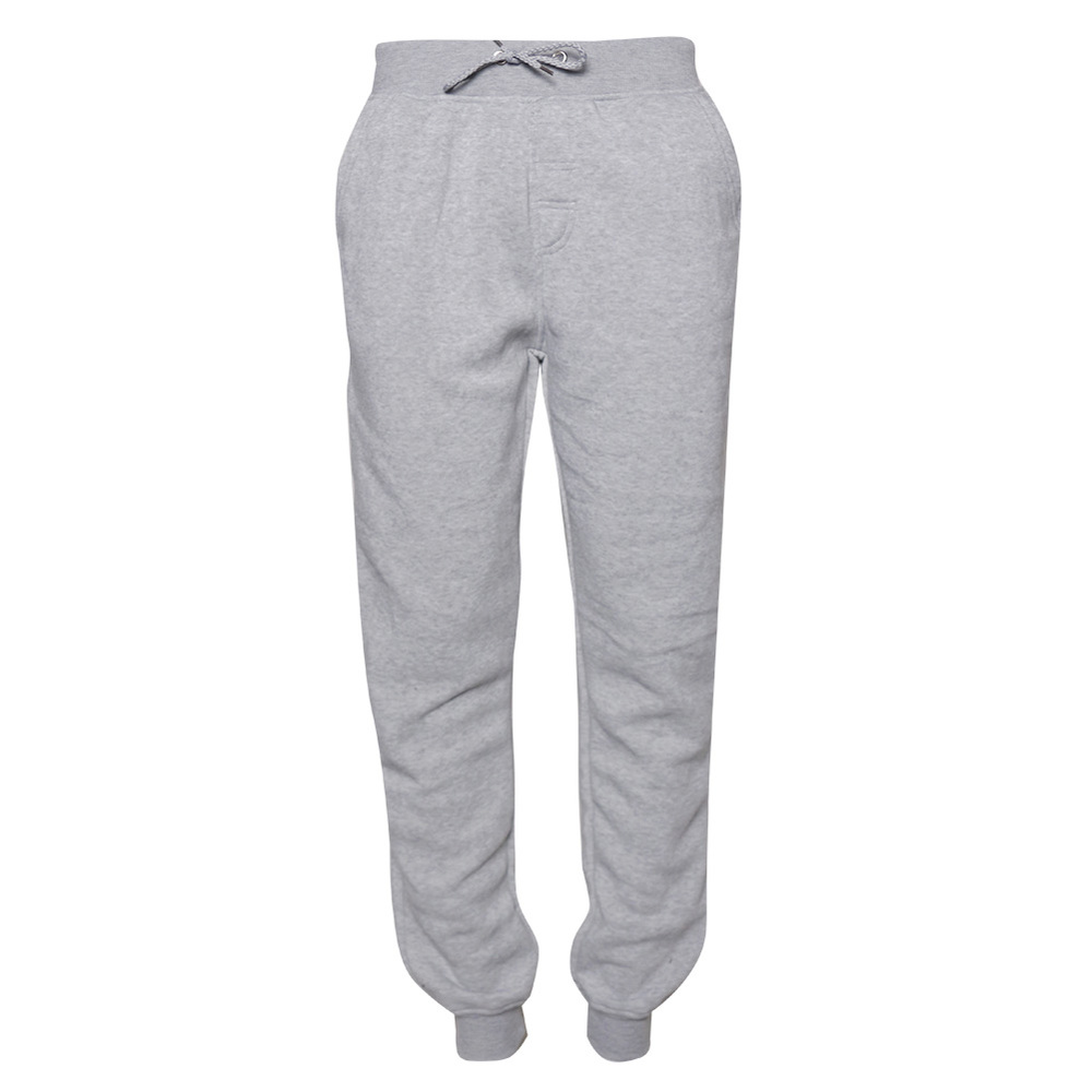 Mens Sweatpants Jogger Active Lifestyle Pockets Sports Slim Fit Pants Grey Heath